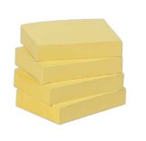 Post It, Recycled Note, Yellow