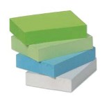 Post It, Recycled Note, Pastel