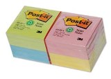 Post It, Recycled Note, Pastel