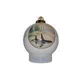 Porcelain Ornament, Whale