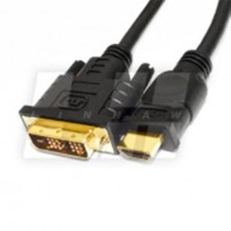 Lin Haw DVI to HDMI Monitor Cable - 3ft