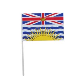 Flag, Paper British Columbia