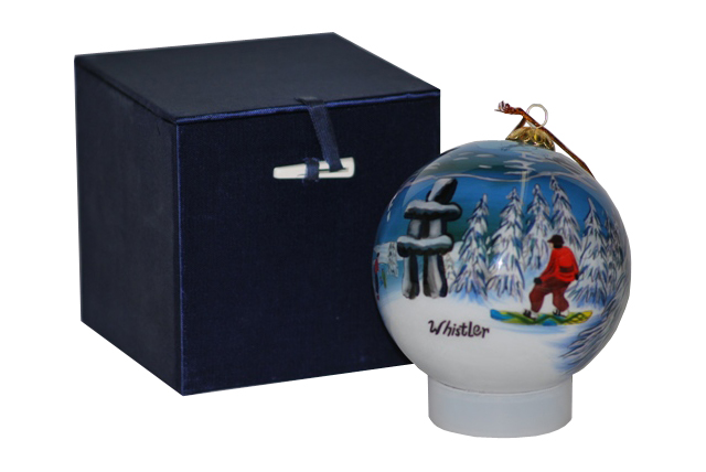 Ornament, Holiday, Whistler