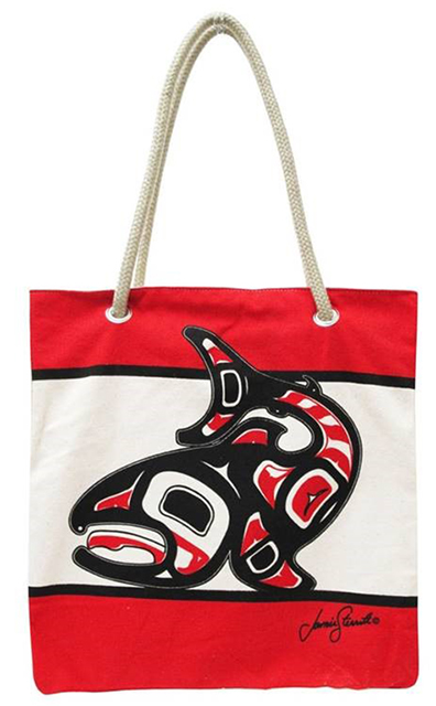 Tote, Eco Cotton, Salmon