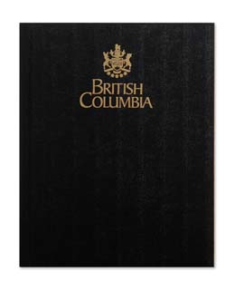 A Hardcover Notebook, BC Coat of Arms Logo