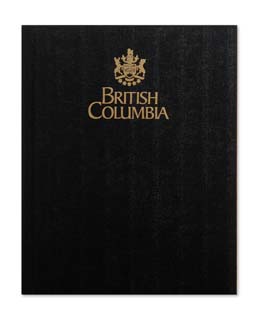 Notebook, Hardcover, BC Coat of Arms Logo