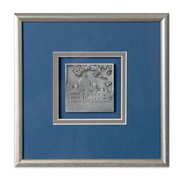 Pewter Framed Legislative Buildings