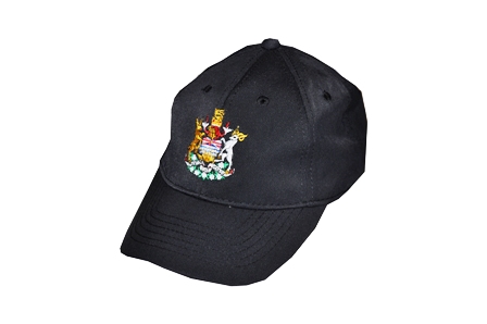 Baseball Cap, Embroidered with BC Coat of Arms Logo
