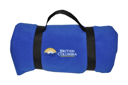 Blanket with Carrying Strap and BC ID Logo