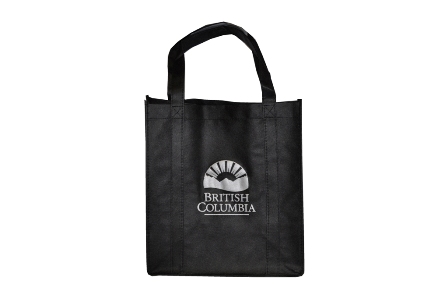 Black Reusable Bag with BC ID Logo