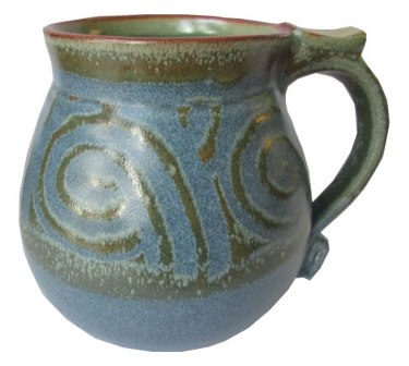 A Pottery Mug, Hand Made