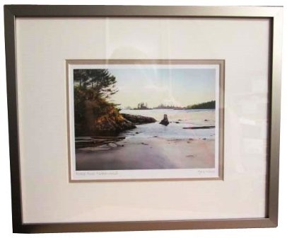 Framed Art Card of Breeze Across Wickaninnish by April White