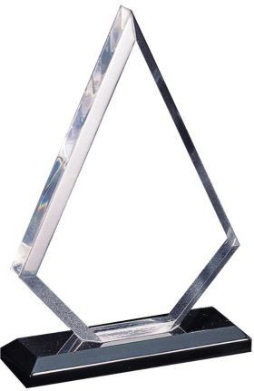 Diamond shaped Trophy
