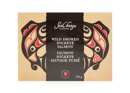 BC Wild Smoked Sockeye Salmon Travel pack