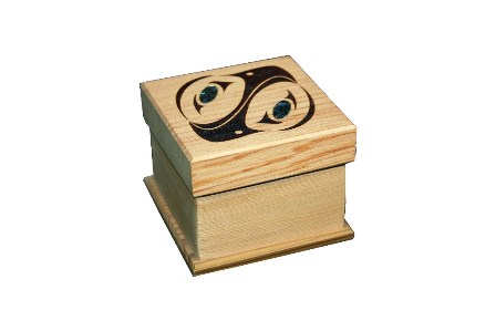 Box Bentwood Box, Eagle Design