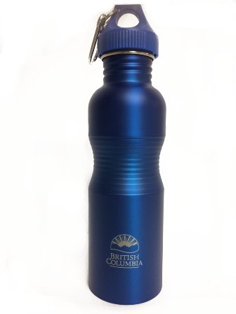 Bottle, Stainless Steel Waterbottle with, BC ID Logo