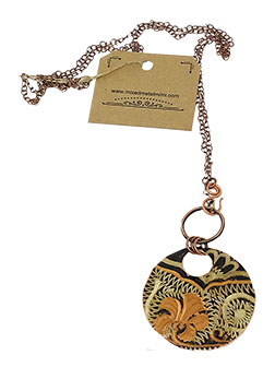 MMM, Turkish Copper Pendant