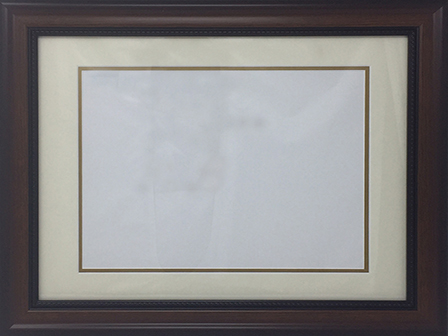 Certificate Frame, Walnut