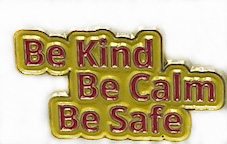 Dr. Bonnie Henry Pin, Be Kind, Be Calm, Be Safe,