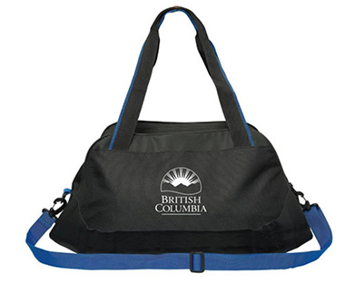 Duffle Bag, Blue with BC ID Mark