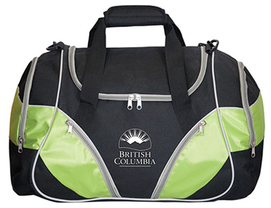 Duffle Bag, Green with BC ID Mark