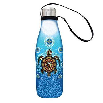 A Bottle, Insulated Medicine Turtle with Sleeve