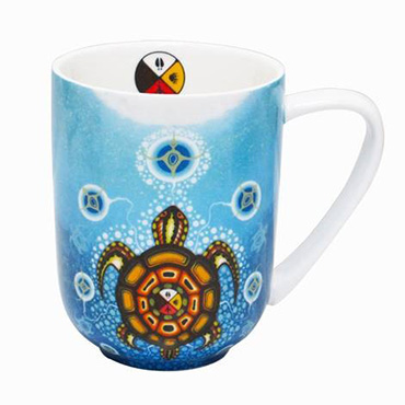 Mug, Porcelain, Medicine Turtle