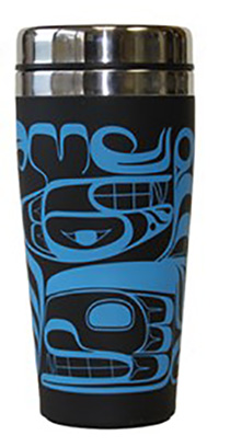 Travel Mug, Matte, Four Clans