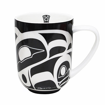Mug, Porcelain, Raven