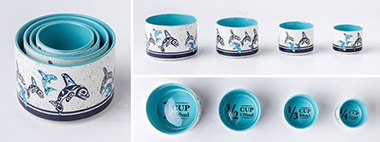A Measuring Cup Set, Orca Family