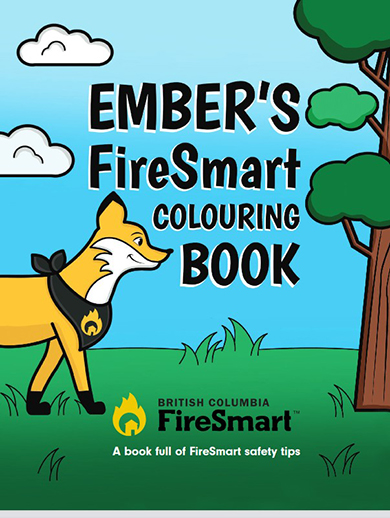 Publication, Firesmart, Ember's Colouring Book (25 PAK)