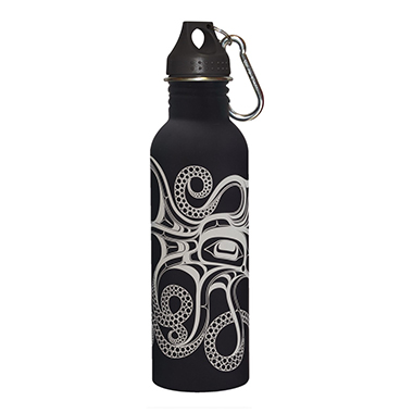 A Water Bottle, Matte, Octopus (Nuu)