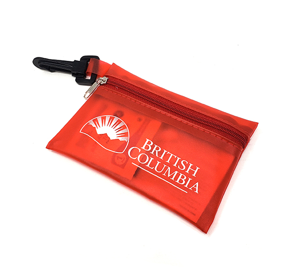 First Aid Kit, Red with BC ID Logo