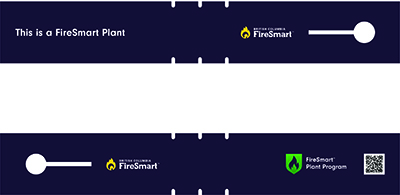 Plant Wrap Tags, FireSmart Plant Program
