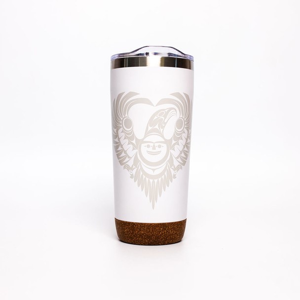 A Travel Mug, Cork Base, Healing Withwin