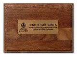 A Long Service Award Plaque to Recognize Employees