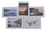 Cards, Set of Five - Perfect for Any Occasion!