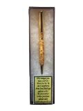 A Handmade "Slim" Yellow Cedar Pen