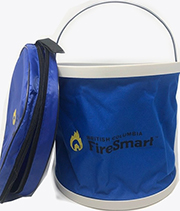 Bucket, Firesmart, Collapsable