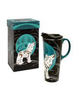 Mug, Perfect Travel, Howling Wolf