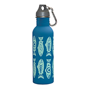 A Water Bottle, Matte, Salmon in the Wild