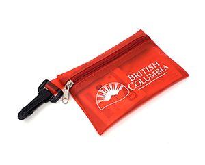 First Aid Kit, Red with BC ID Logo