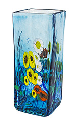 A Robert Held, Daisy Square Vase