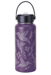 A Wide Mouth Water Bottle, Hummingbird