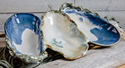 A, MM Server Bowl, Sea Shell, Three