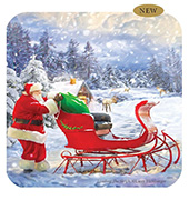 A, Rogers Chocolate Tin, Loading the Sleigh