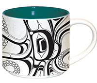 Mug, Ceramic, Octopus