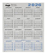 2026/2027 Wall Calendar